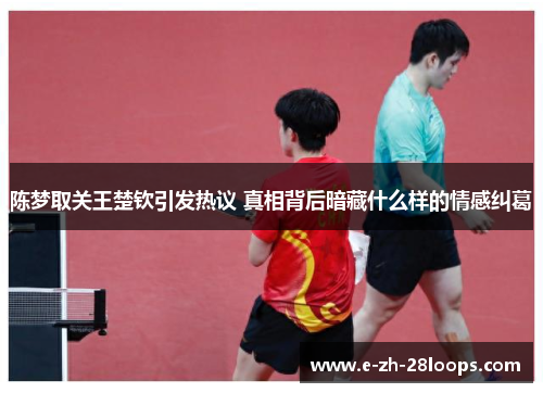 陈梦取关王楚钦引发热议 真相背后暗藏什么样的情感纠葛 陈梦取关王楚钦引发热议 真相背后暗藏什么样的情感纠葛